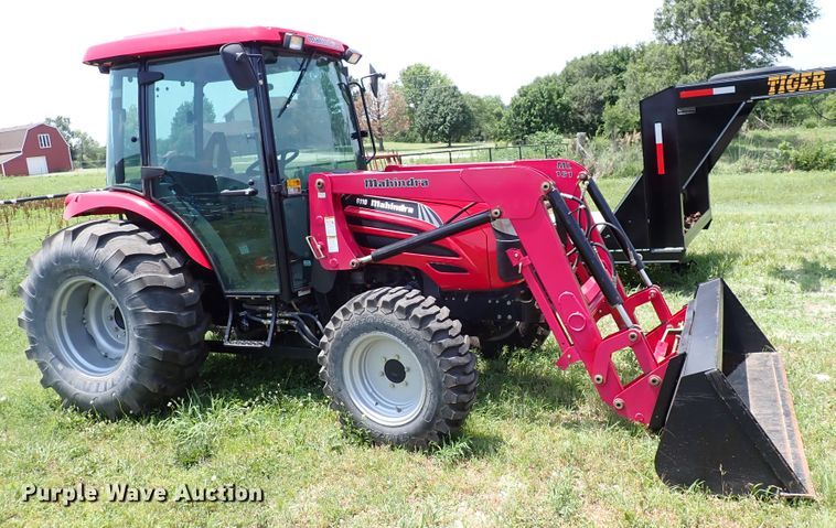 image for item DN1754 2012 Mahindra 6110ST  MFWD tractor