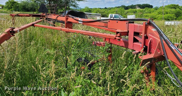 image for item IC9781 H&S BF124C  Hi-Capacity hay rake