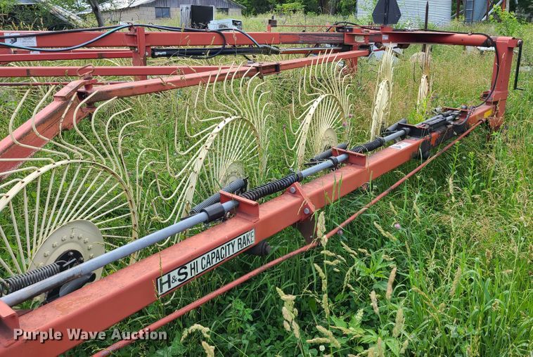 image for item IC9781 H&S BF124C  Hi-Capacity hay rake