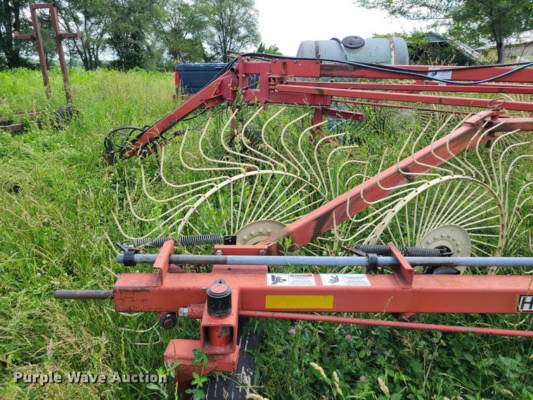 image for item IC9781 H&S BF124C  Hi-Capacity hay rake