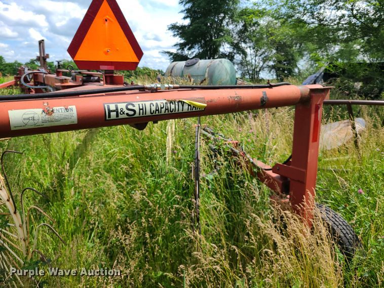 image for item IC9781 H&S BF124C  Hi-Capacity hay rake
