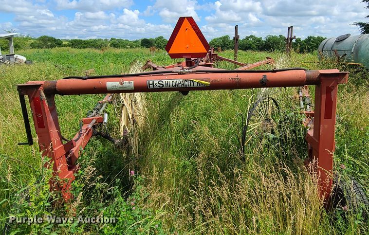 image for item IC9781 H&S BF124C  Hi-Capacity hay rake