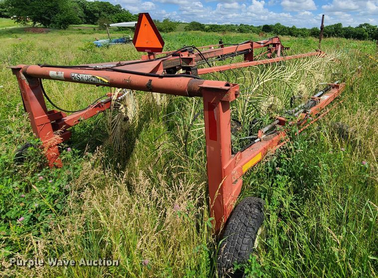 image for item IC9781 H&S BF124C  Hi-Capacity hay rake
