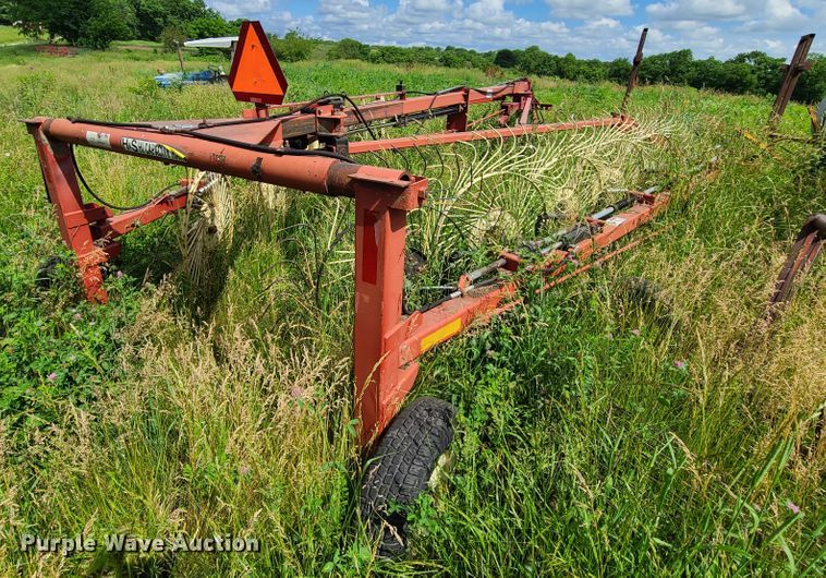 image for item IC9781 H&S BF124C  Hi-Capacity hay rake
