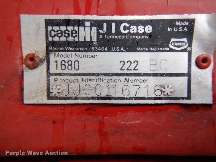 image for item II9552 1991 Case IH 1680  Axial-Flow RWA combine