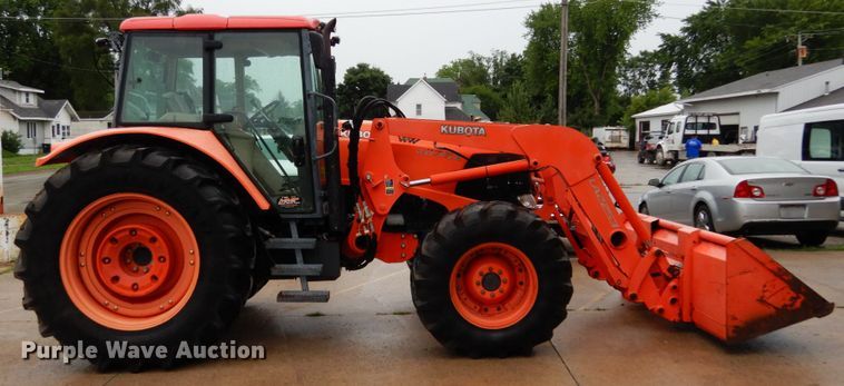 image for item II9566 2010 Kubota M135X  HFWD tractor