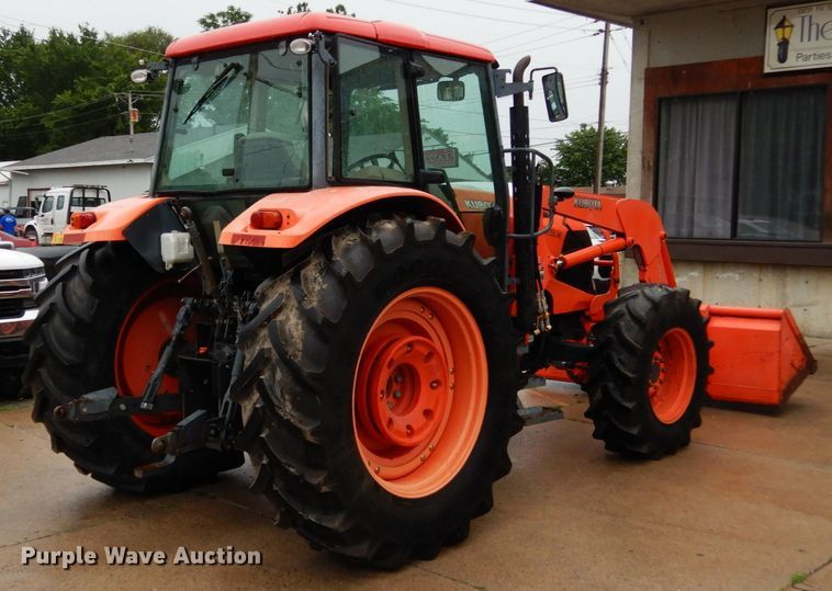 image for item II9566 2010 Kubota M135X  HFWD tractor