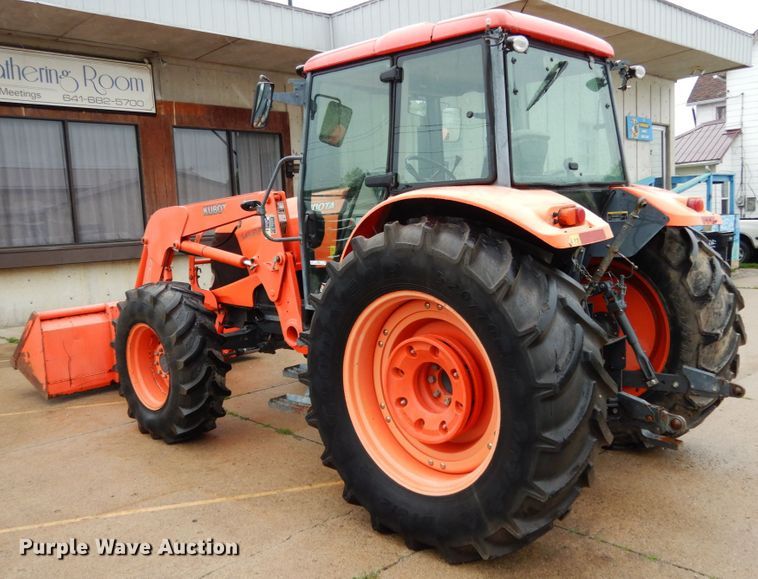 image for item II9566 2010 Kubota M135X  HFWD tractor