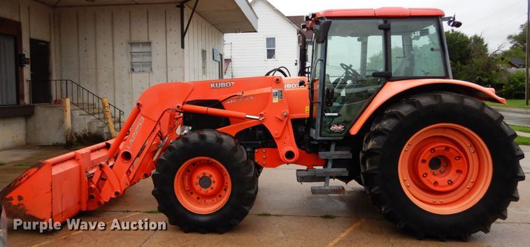 image for item II9566 2010 Kubota M135X  HFWD tractor