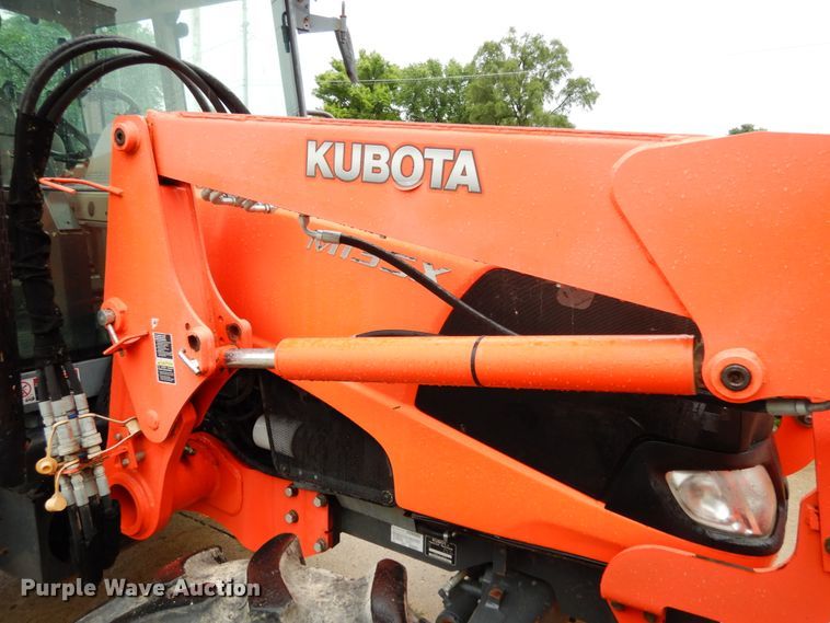 image for item II9566 2010 Kubota M135X  HFWD tractor