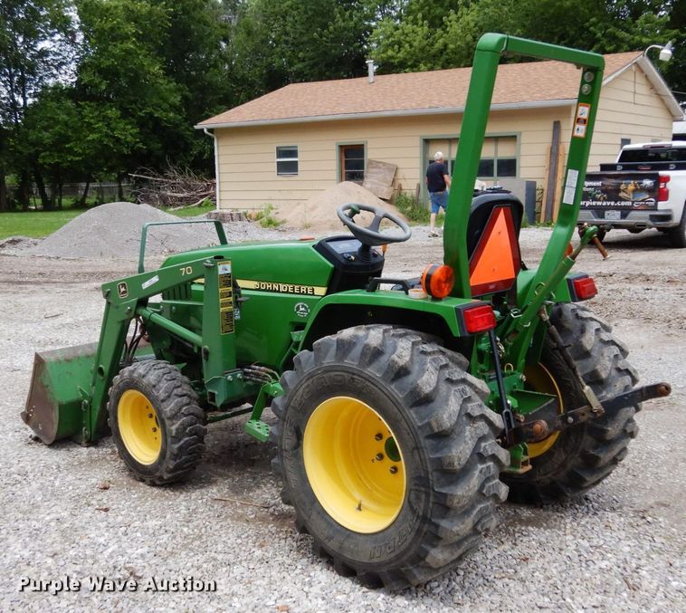 image for item II9588 John Deere 790  MFWD tractor
