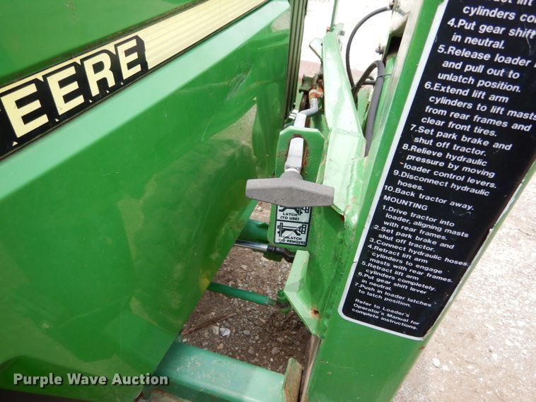 image for item II9588 John Deere 790  MFWD tractor