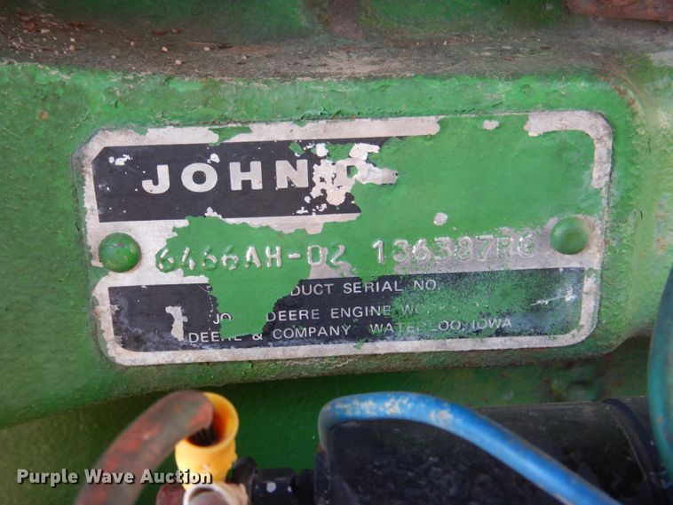 image for item IQ9667 John Deere  liquid manure pump