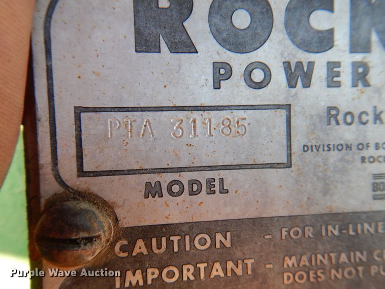 image for item IQ9667 John Deere  liquid manure pump