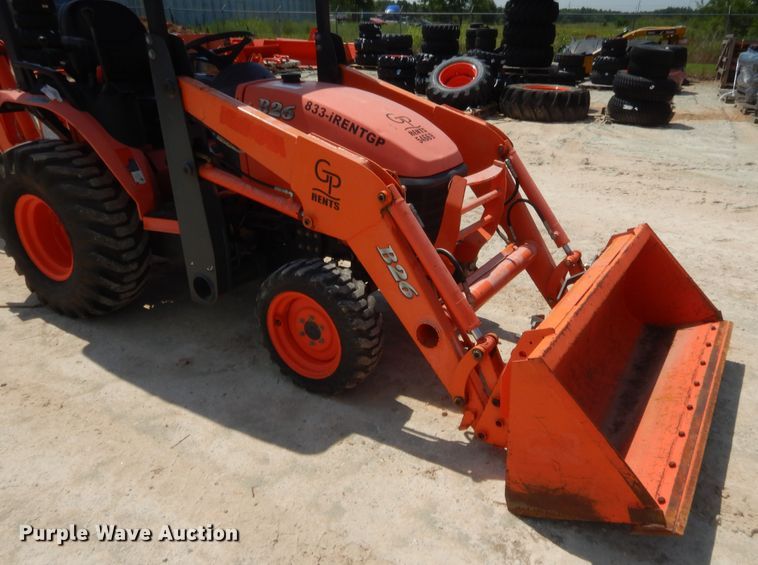 image for item IT9582 2014 Kubota B26  backhoe