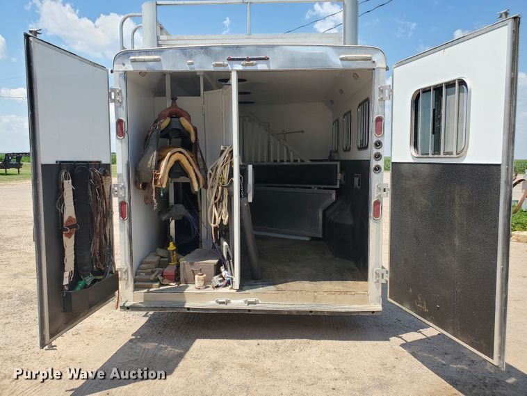 image for item JM9753 2015 Bison Ranger  livestock trailer