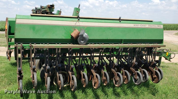 image for item JM9754 1988 Great Plains Solid Stand 24  grain drill