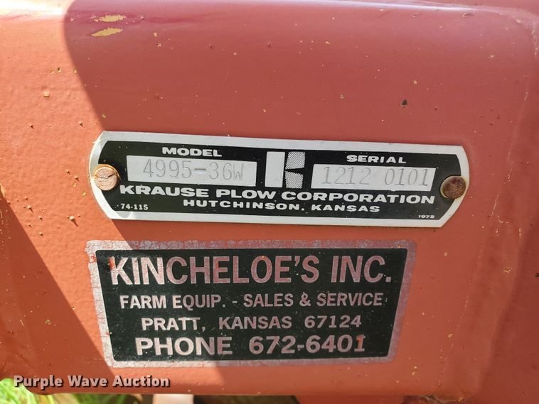 image for item JM9755 Krause 4995-37  tandem disk