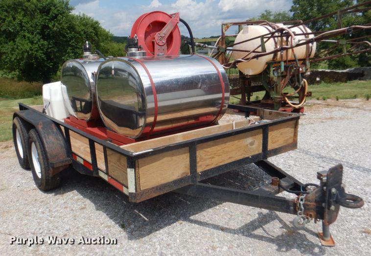 image for item JY9777 2008 Jerry James  utility trailer