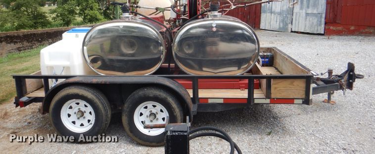 image for item JY9777 2008 Jerry James  utility trailer