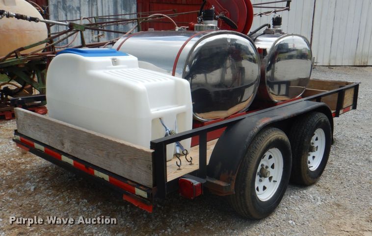 image for item JY9777 2008 Jerry James  utility trailer