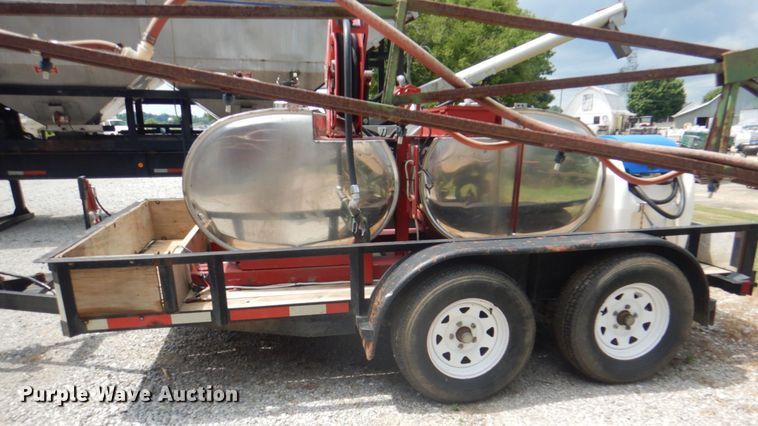 image for item JY9777 2008 Jerry James  utility trailer