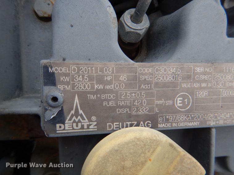 image for item JY9779 2012 Magnolia  trailer with Adams fertilizer tender