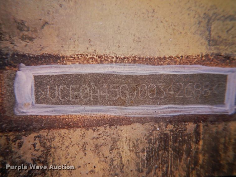 image for item JY9784 Volvo A45G  haul truck frame and parts