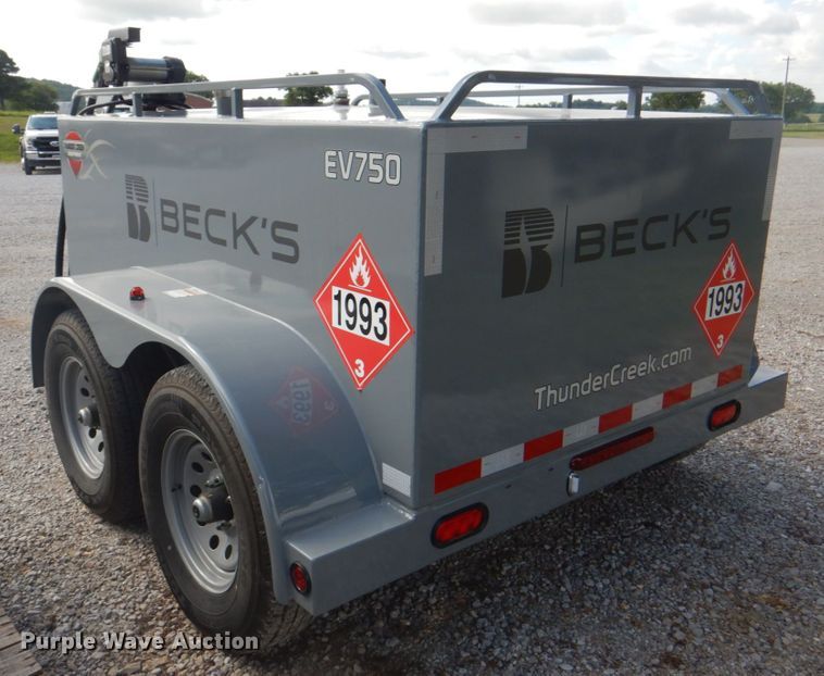 image for item JY9790 2020 Thunder Creek EV750  fuel tank trailer