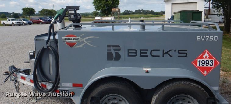 image for item JY9790 2020 Thunder Creek EV750  fuel tank trailer