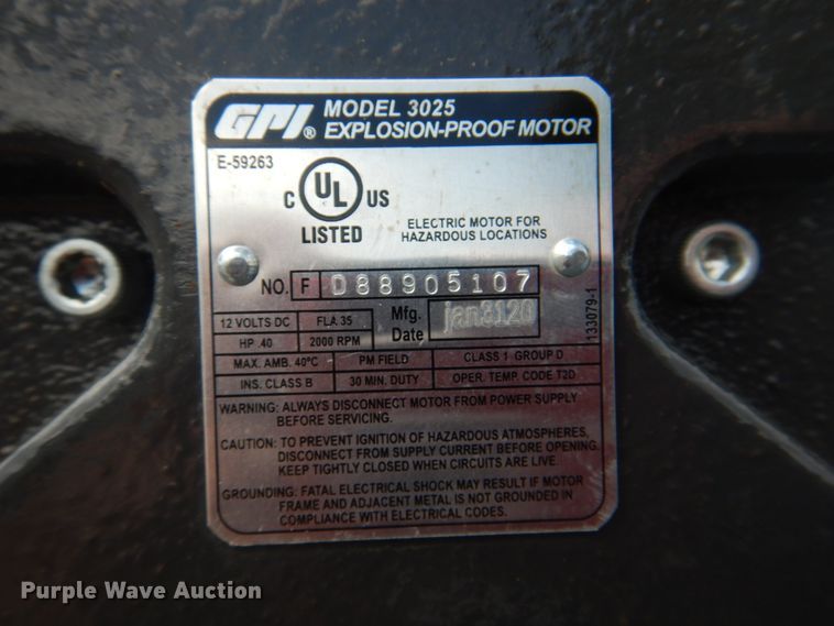 image for item JY9790 2020 Thunder Creek EV750  fuel tank trailer