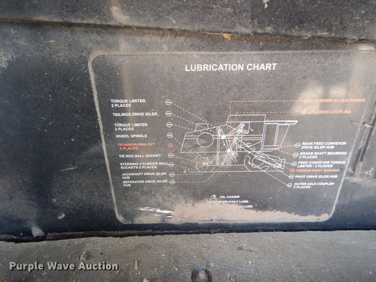 image for item JY9792 2004 Gleaner R65  combine