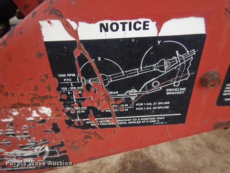 image for item JZ9972 1997 Case 8575  large square baler