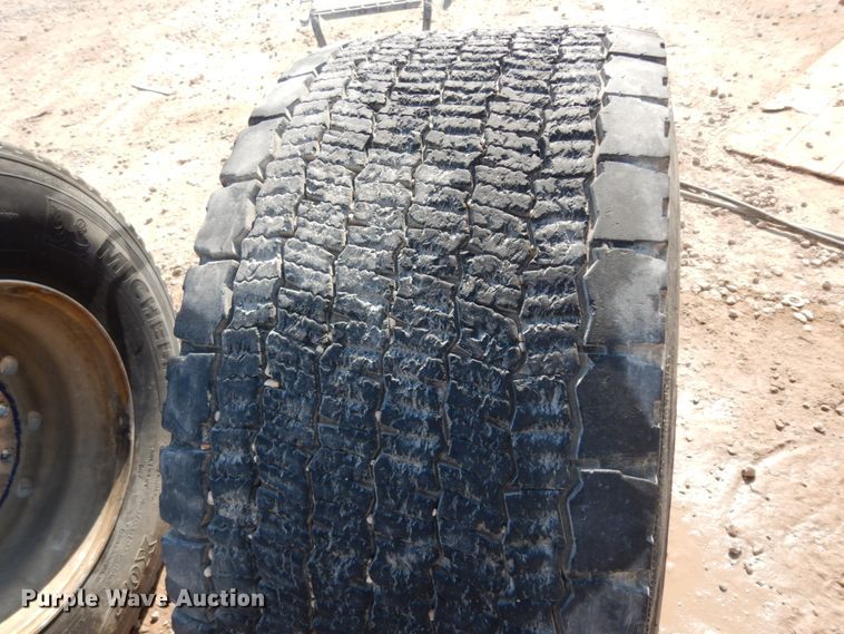 image for item DC2030 (7) 455/55R22.5 tires and wheels