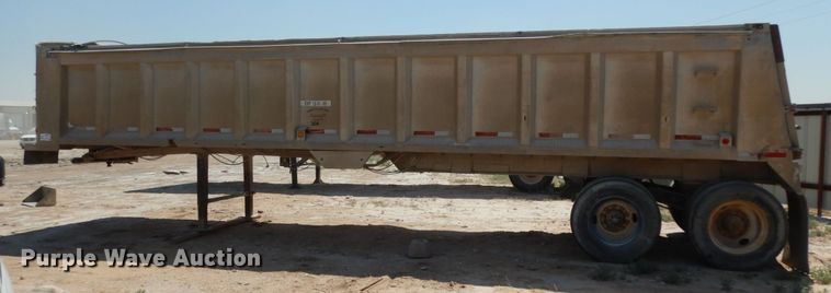 image for item DC2032 1988 East  end dump trailer