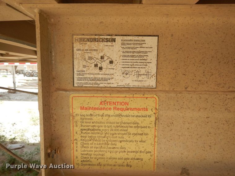 image for item DC2033 1994 Vant S-102-39  end dump trailer