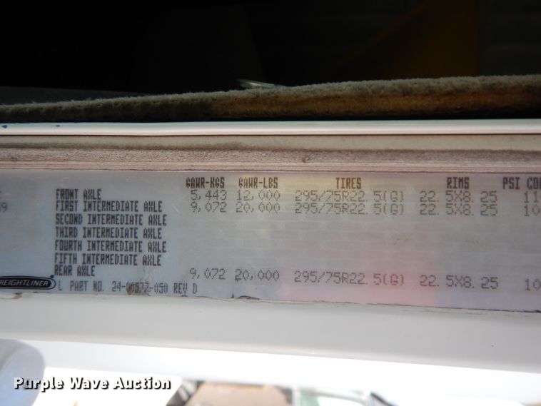 image for item DC2035 2001 Freightliner FLD120 Classic  semi truck