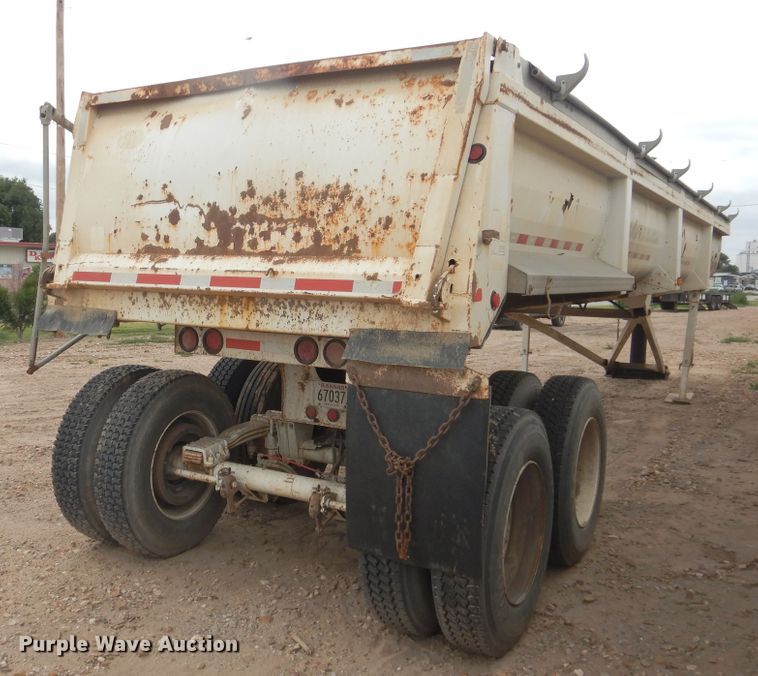 image for item DL0421 2007 Clement Starlite  end dump trailer