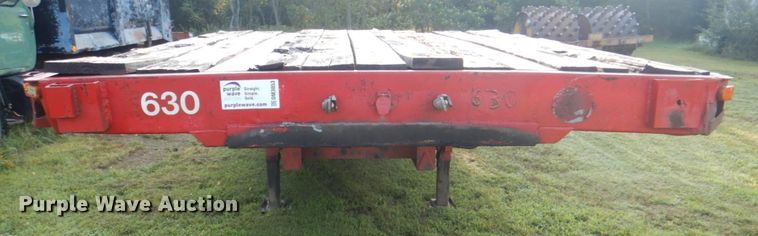 image for item DM3853 1997 Fontaine HDFTT-5-10053FW  drop deck trailer