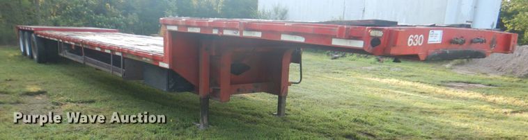 image for item DM3853 1997 Fontaine HDFTT-5-10053FW  drop deck trailer