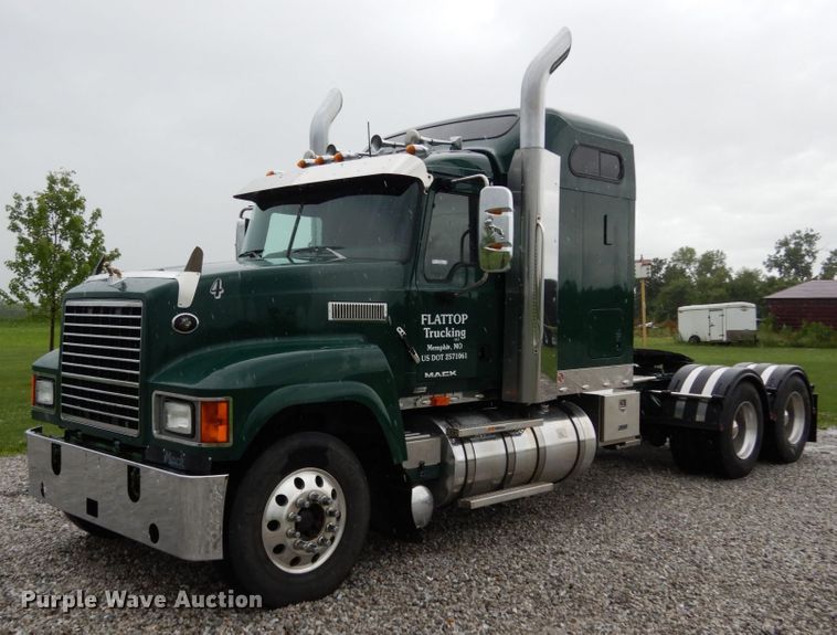 image for item II9564 2009 Mack CHU613  semi truck