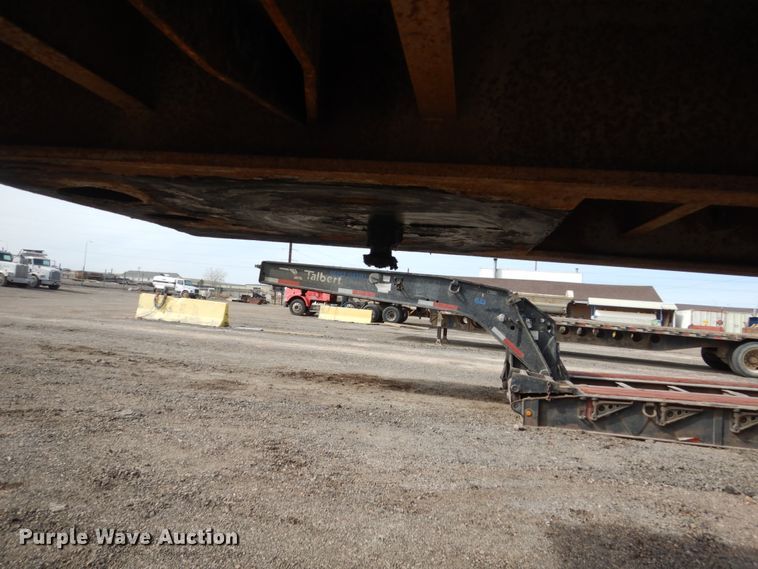 image for item IK9799 1977 Fruehauf FBEP42 flatbed trailer