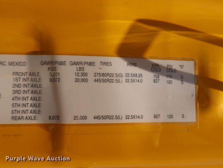 image for item IO9190 2018 Freightliner Cascadia 125  semi truck