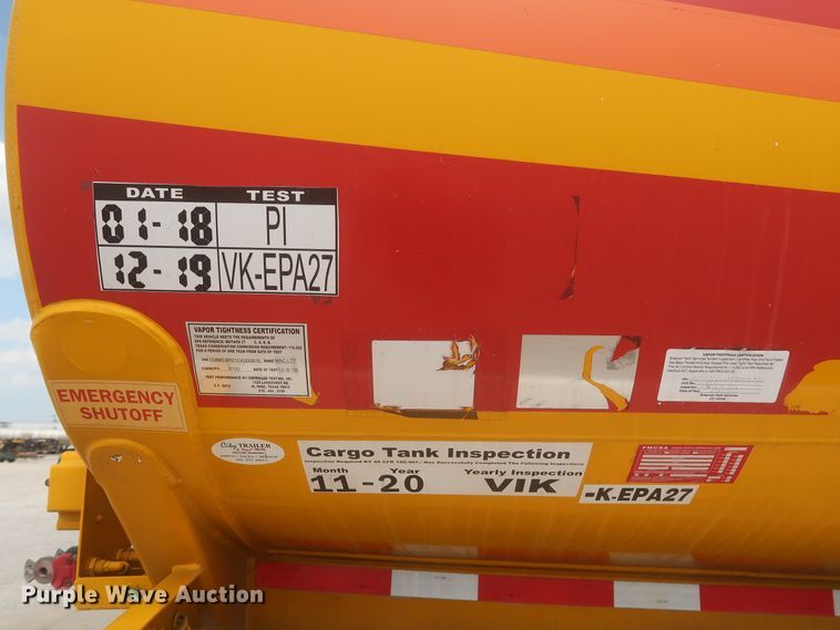 image for item IO9216 2014 Mac LTT  tank trailer