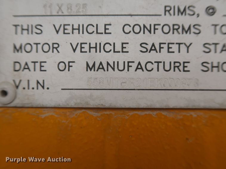 image for item IO9216 2014 Mac LTT  tank trailer