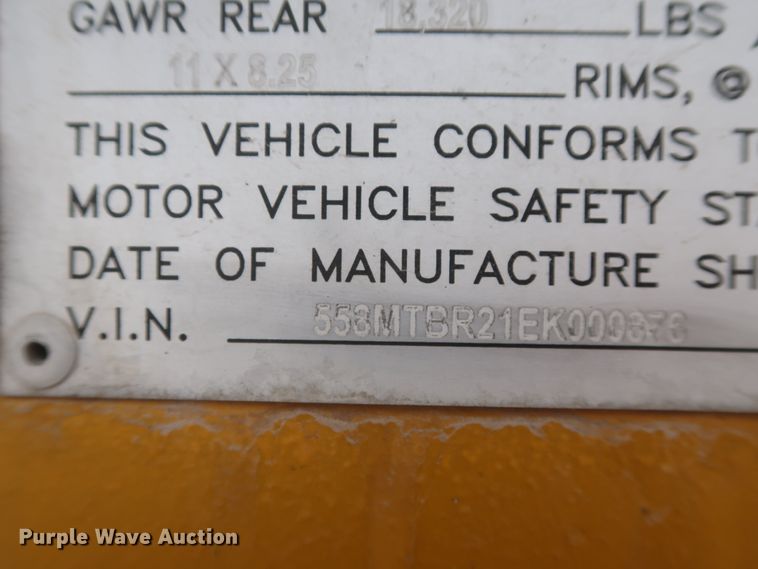 image for item IO9216 2014 Mac LTT  tank trailer