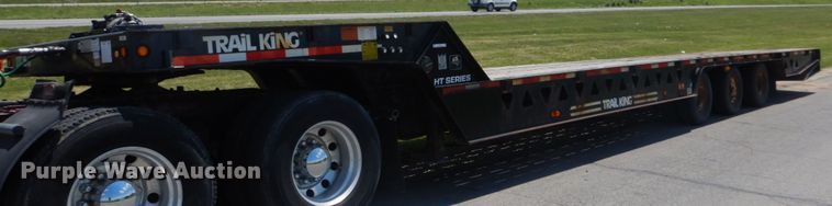 image for item IT9172 2008 Trail King TK110HT-443  drop deck equipment trailer