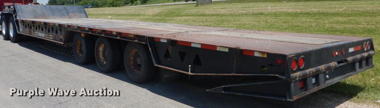 image for item IT9172 2008 Trail King TK110HT-443  drop deck equipment trailer