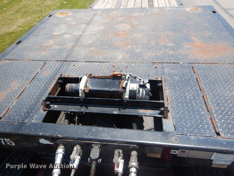 image for item IT9172 2008 Trail King TK110HT-443  drop deck equipment trailer