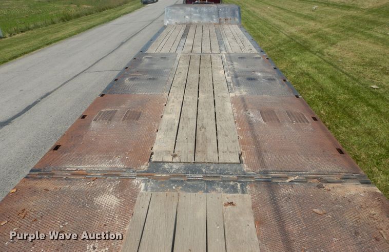 image for item IT9172 2008 Trail King TK110HT-443  drop deck equipment trailer